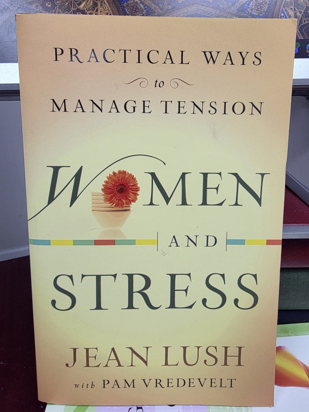 Women and Stress by Jean Lush - Cream Cover
